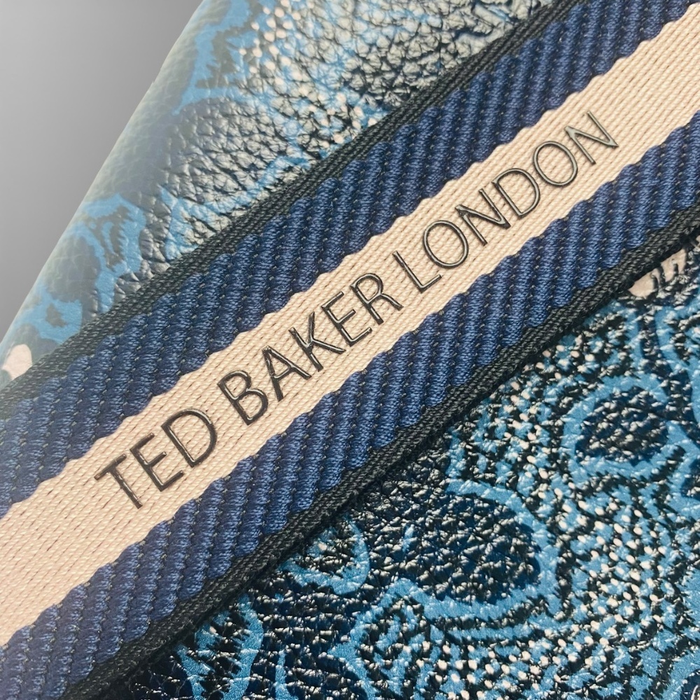 TED BAKER Darliey Leather Shoulder Crossbody Double Strap Bag - Picture 14 of 16